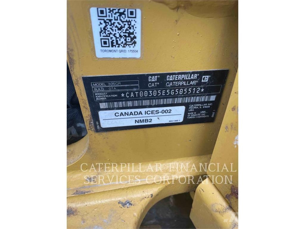 CAT 305-07A CR Εκσκαφείς με ερπύστριες