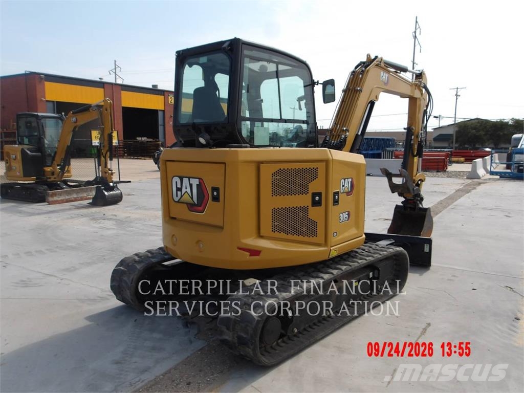CAT 305-07CR حفارات زحافة