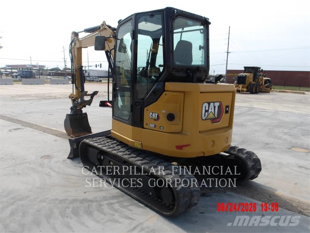 CAT 305-07CR حفارات زحافة