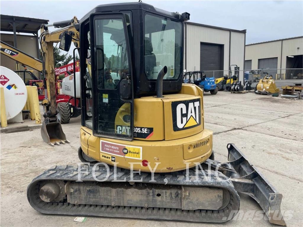 CAT 305.5E2CR Kāpurķēžu ekskavatori