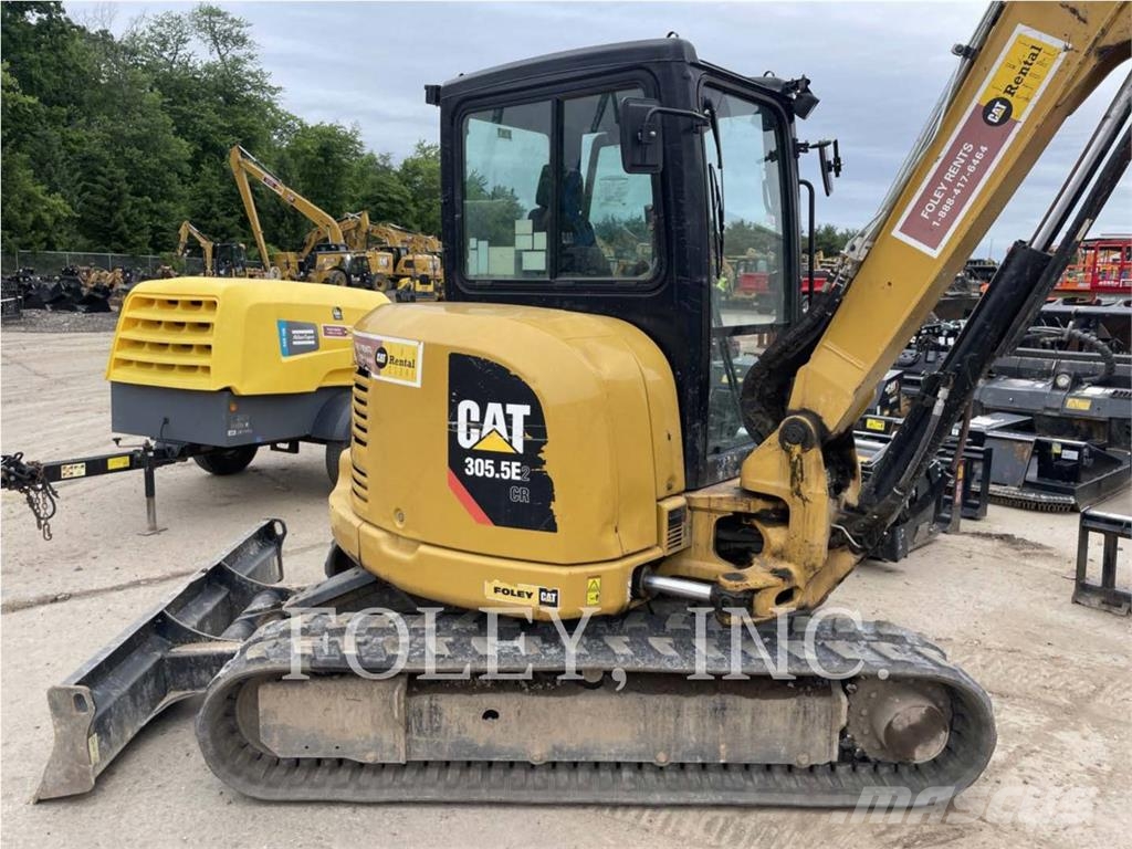 CAT 305.5E2CR Kāpurķēžu ekskavatori