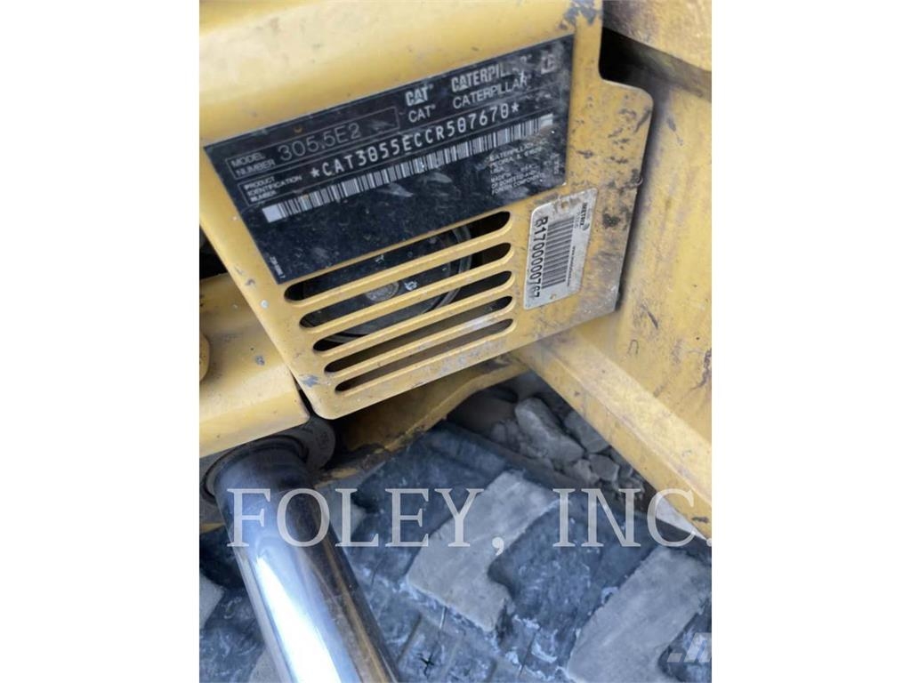 CAT 305.5E2CR Kāpurķēžu ekskavatori