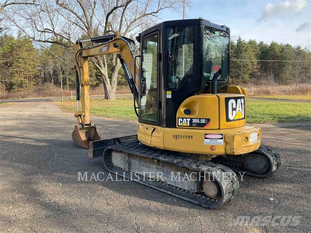 CAT 305.5E2CR Bagri goseničarji