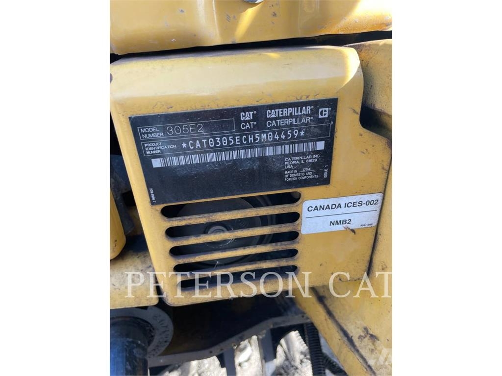 CAT 305E2 Bagri goseničarji