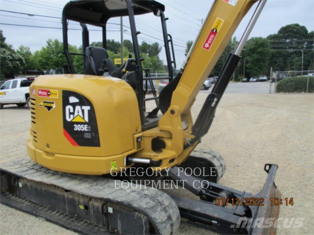 CAT 305E2 Kāpurķēžu ekskavatori