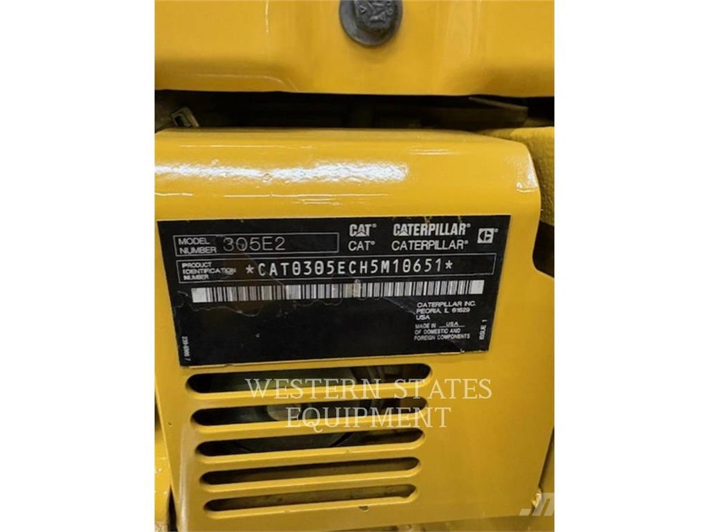 CAT 305E2 Gravemaskiner på larvebånd