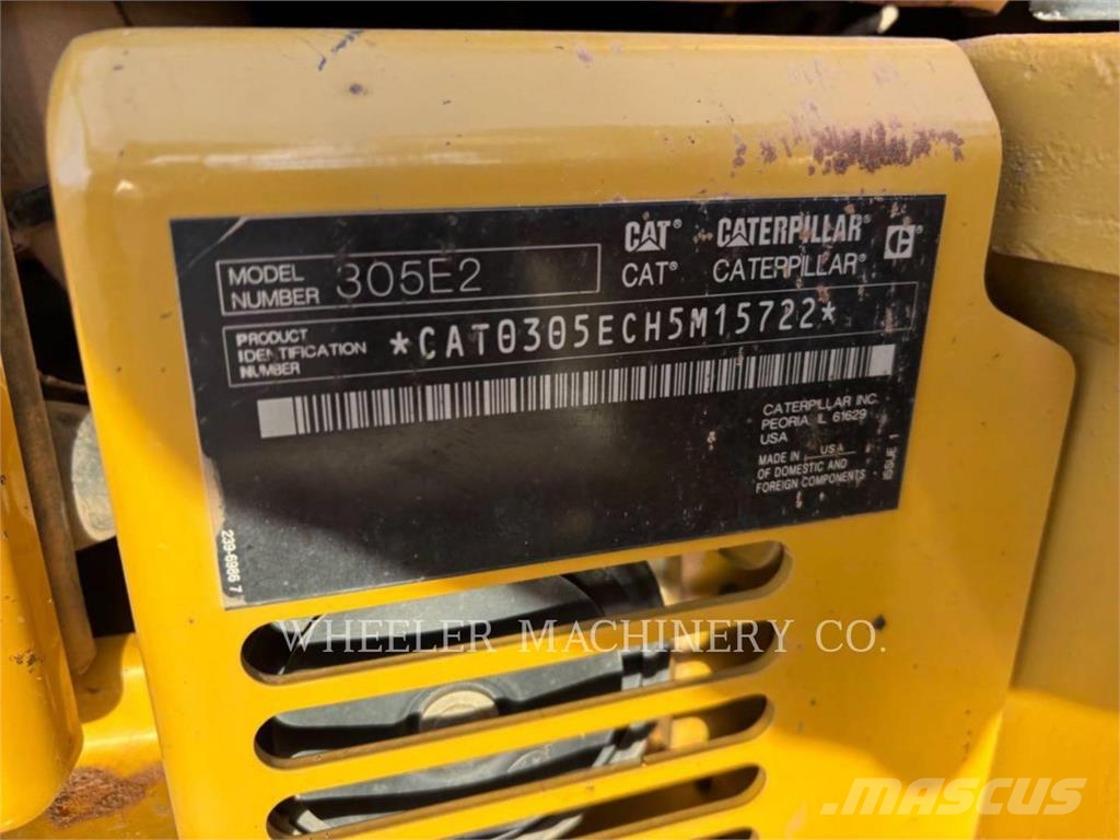CAT 305E2 C3T Excavadoras de cadenas