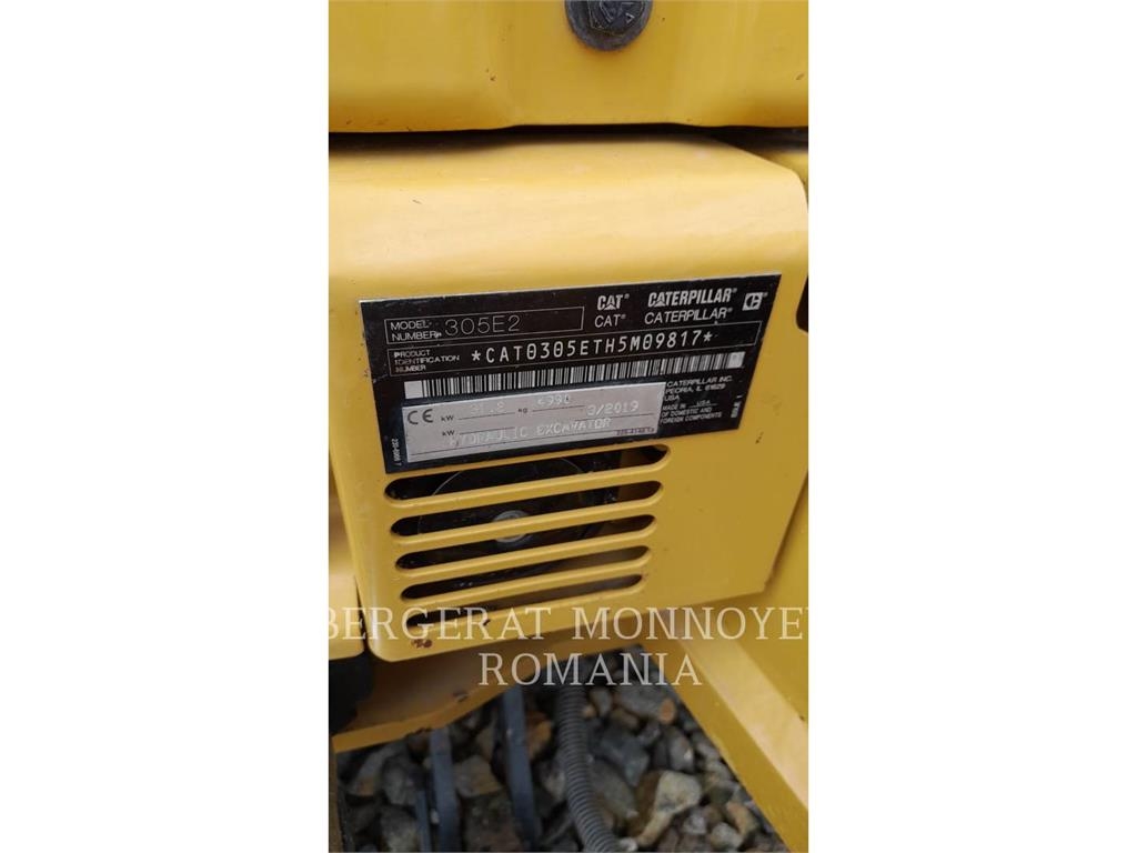 CAT 305E2CR Bageri guseničari