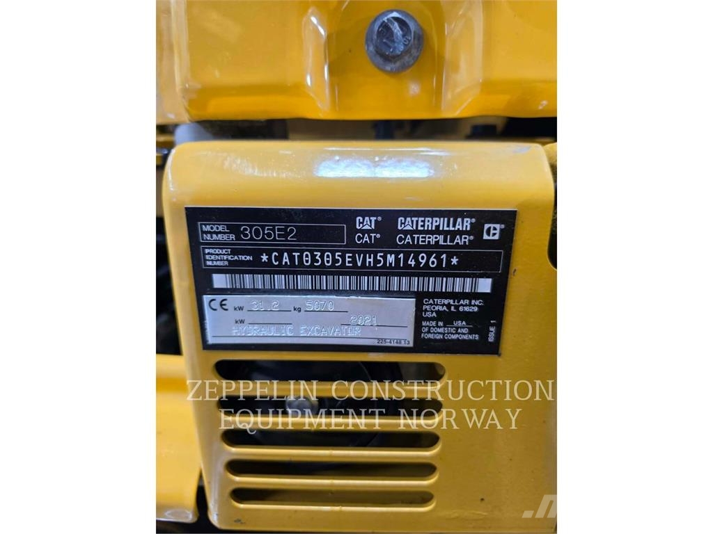 CAT 305E2CR Εκσκαφείς με ερπύστριες