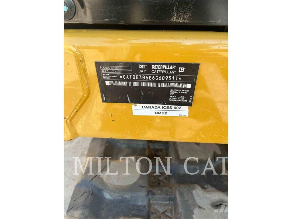 CAT 306 Paletli ekskavatörler