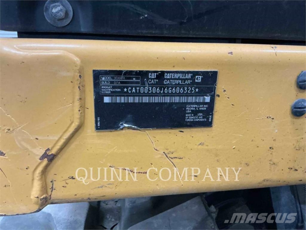 CAT 306 Kāpurķēžu ekskavatori