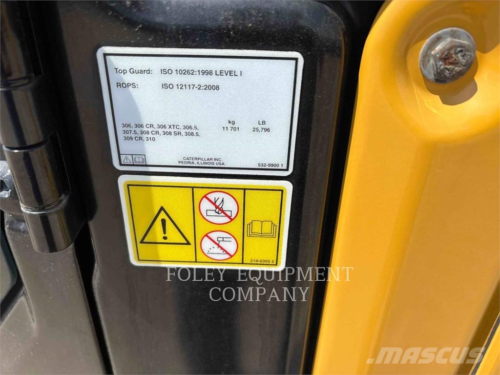 CAT 306-07CRC 履帶式 挖土機/掘鑿機/挖掘機