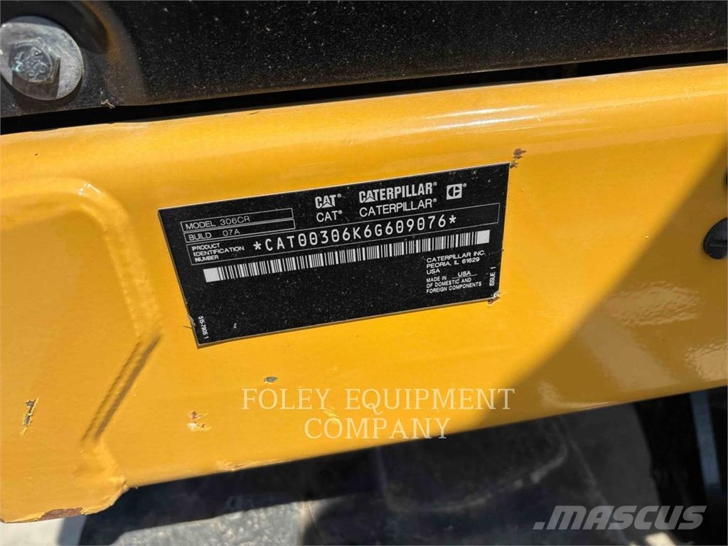 CAT 306-07CRC 履帶式 挖土機/掘鑿機/挖掘機