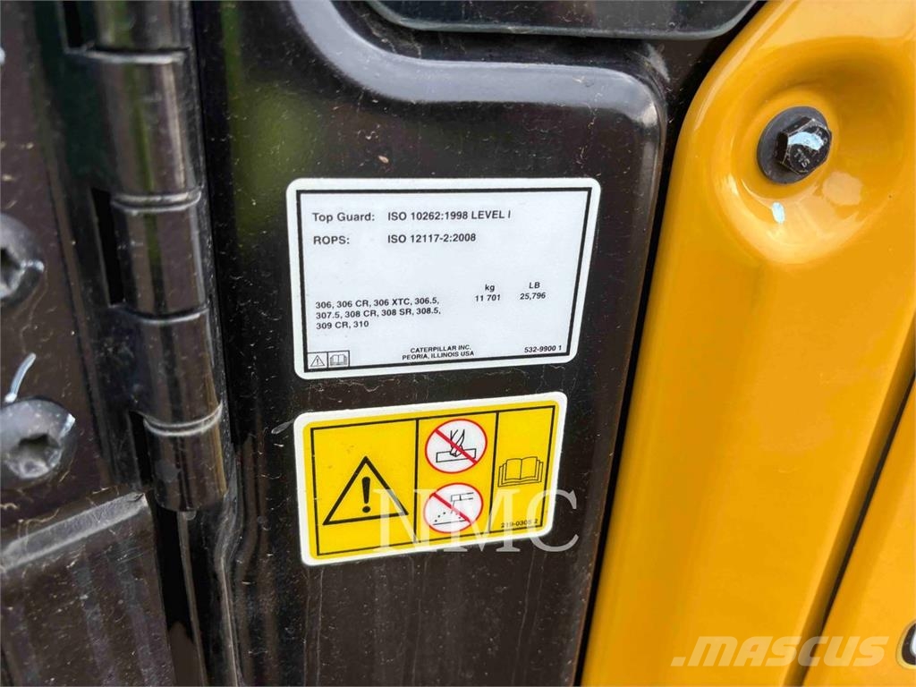 CAT 306CR Paletli ekskavatörler