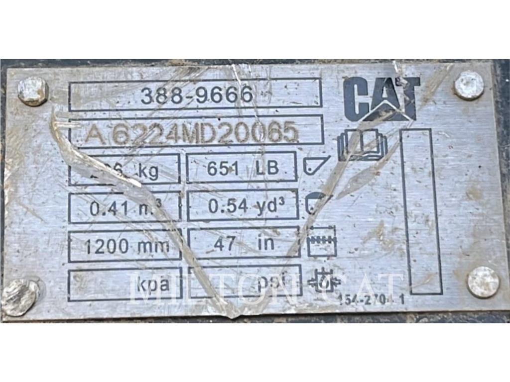 CAT 307-309 48INCH GRADING BUCKET Buckets