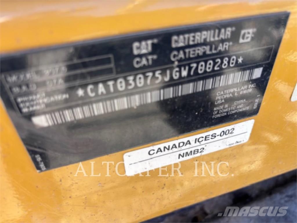 CAT 307.5 Lánctalpas kotrók