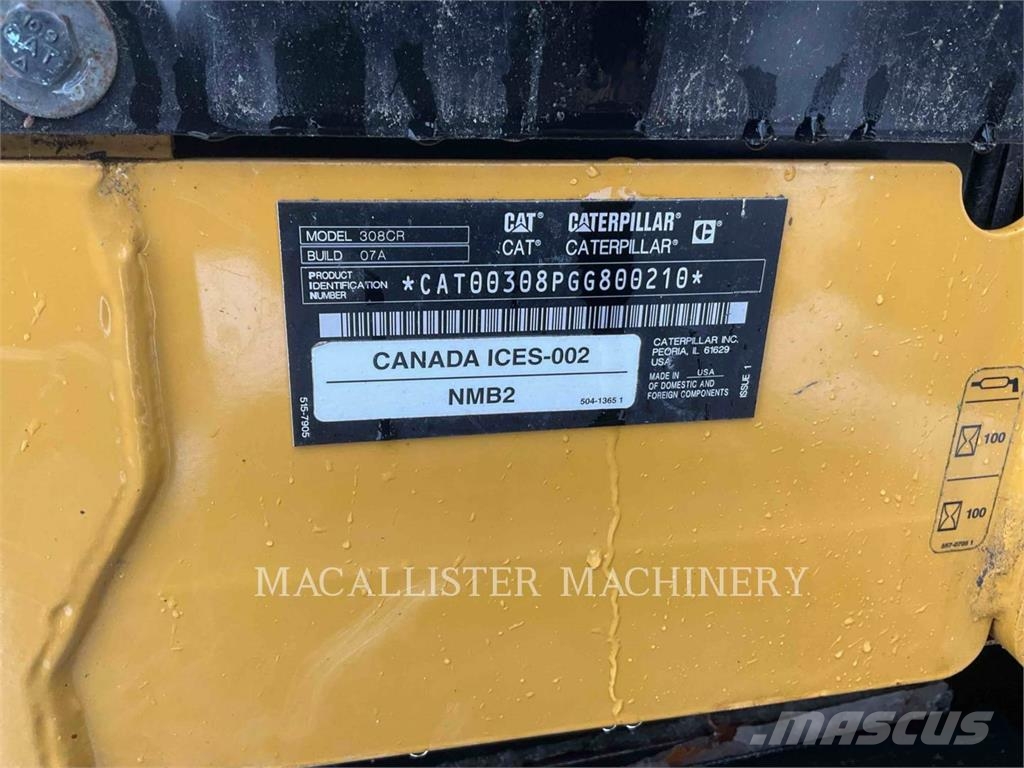 CAT 308 Escavatori cingolati