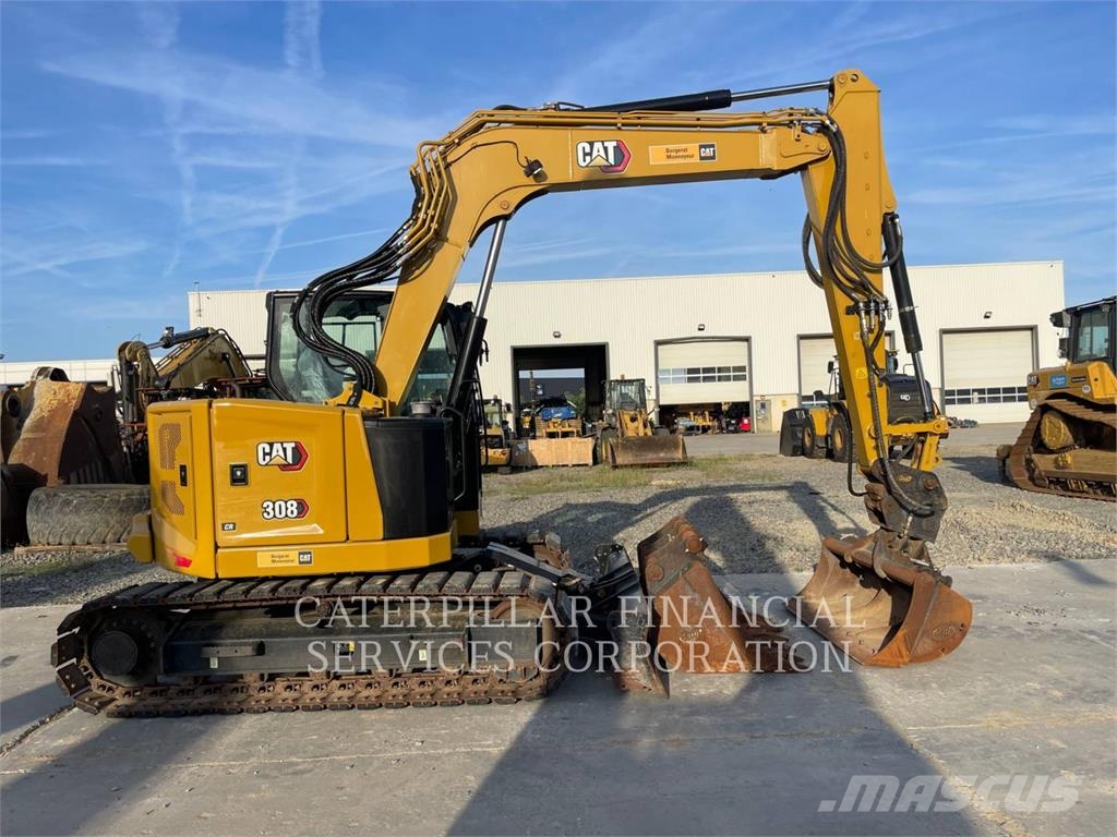 CAT 308-07 حفارات زحافة