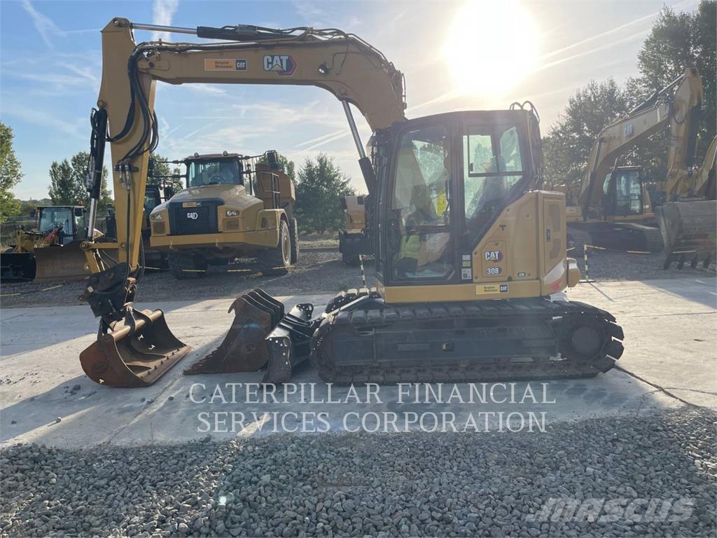 CAT 308-07 حفارات زحافة