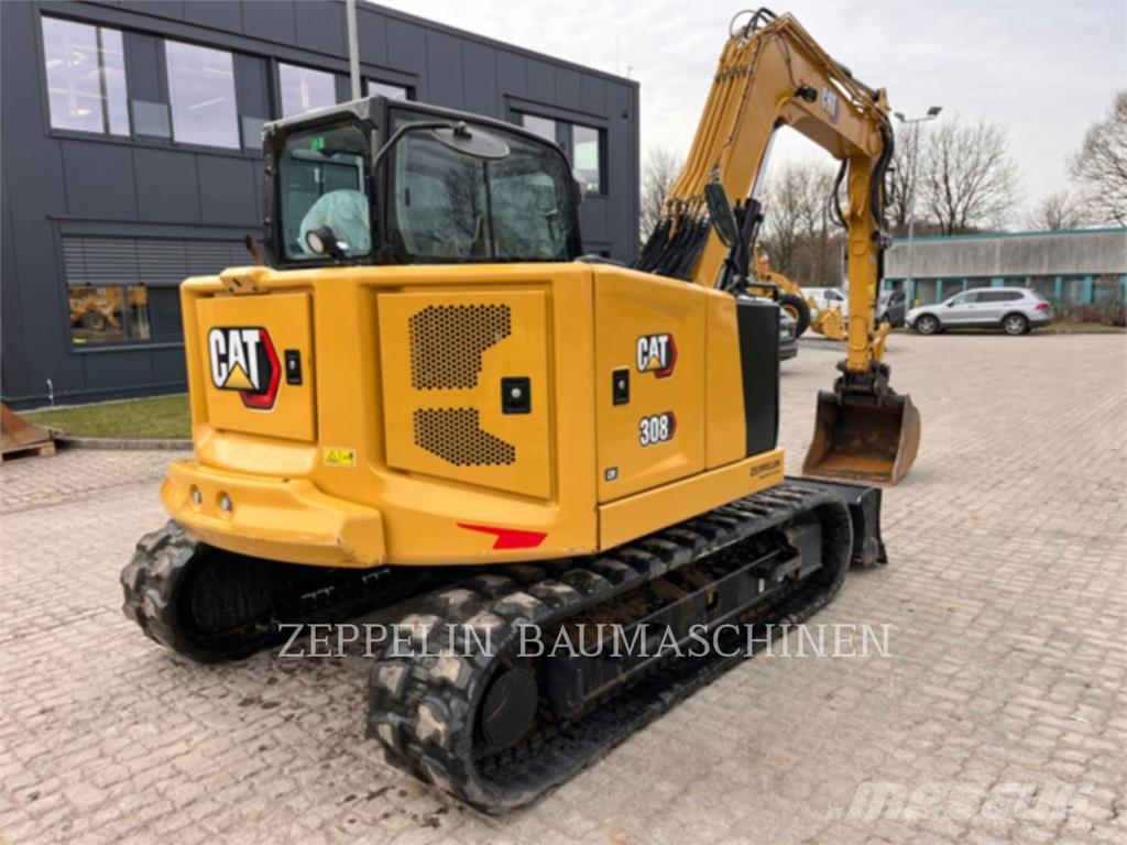 CAT 308-07A Vikšriniai ekskavatoriai
