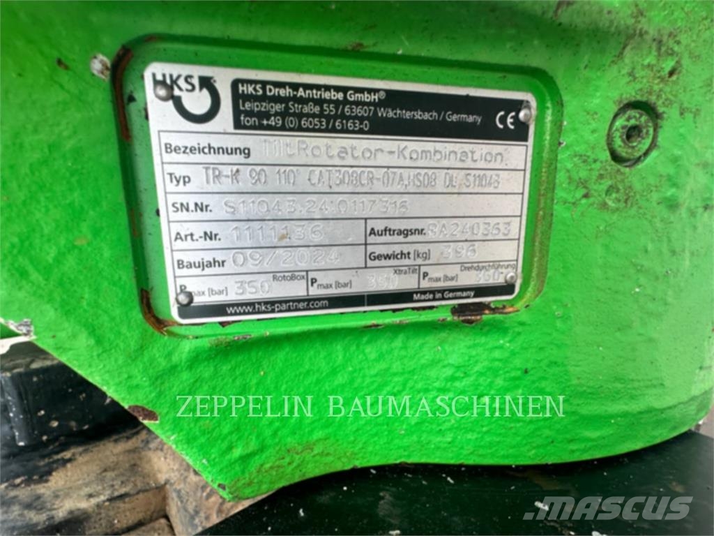 CAT 308-07A Bagri goseničarji