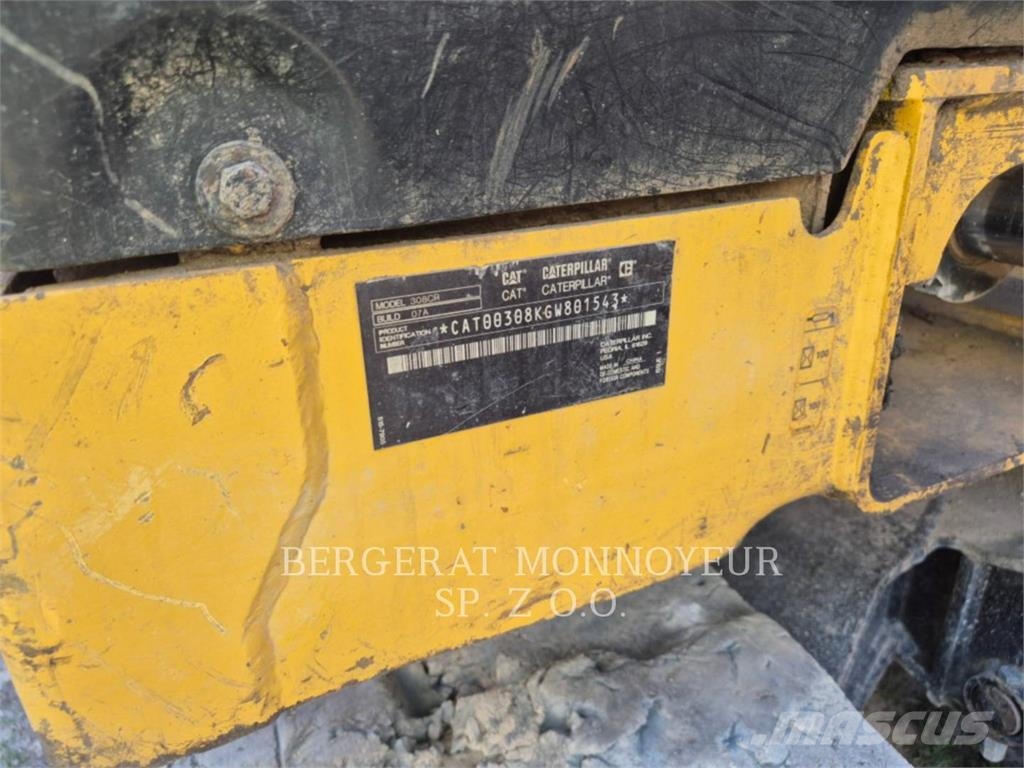 CAT 308-07CR Bandgrävare