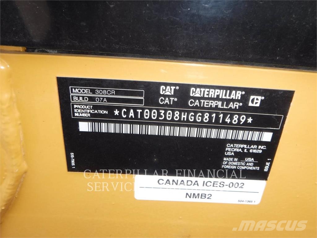 CAT 308-07CR Raupenbagger