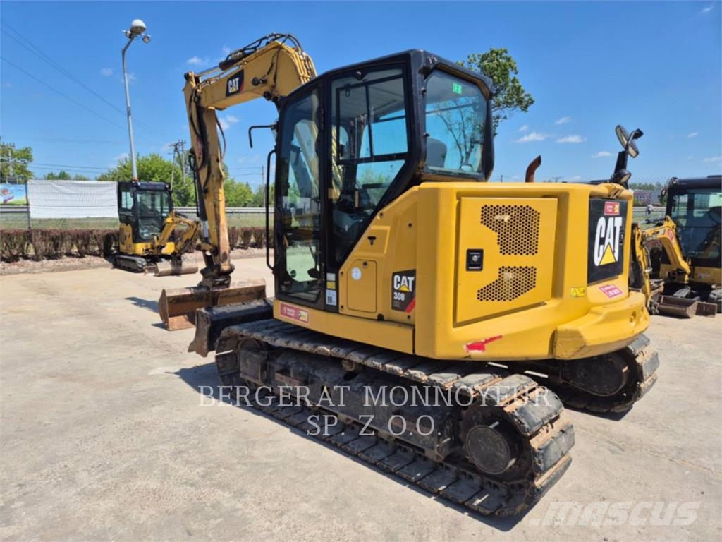 CAT 308-07CR حفارات زحافة