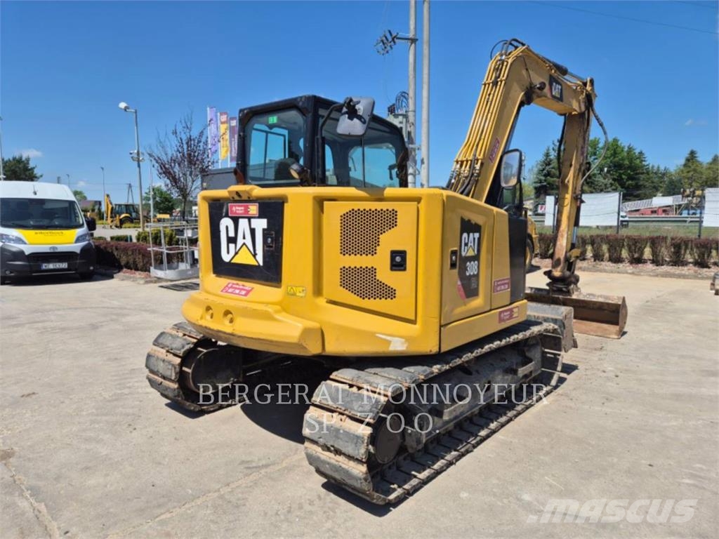 CAT 308-07CR حفارات زحافة