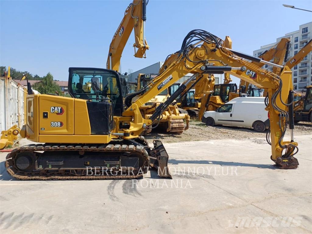 CAT 308-07CR Rupsgraafmachines