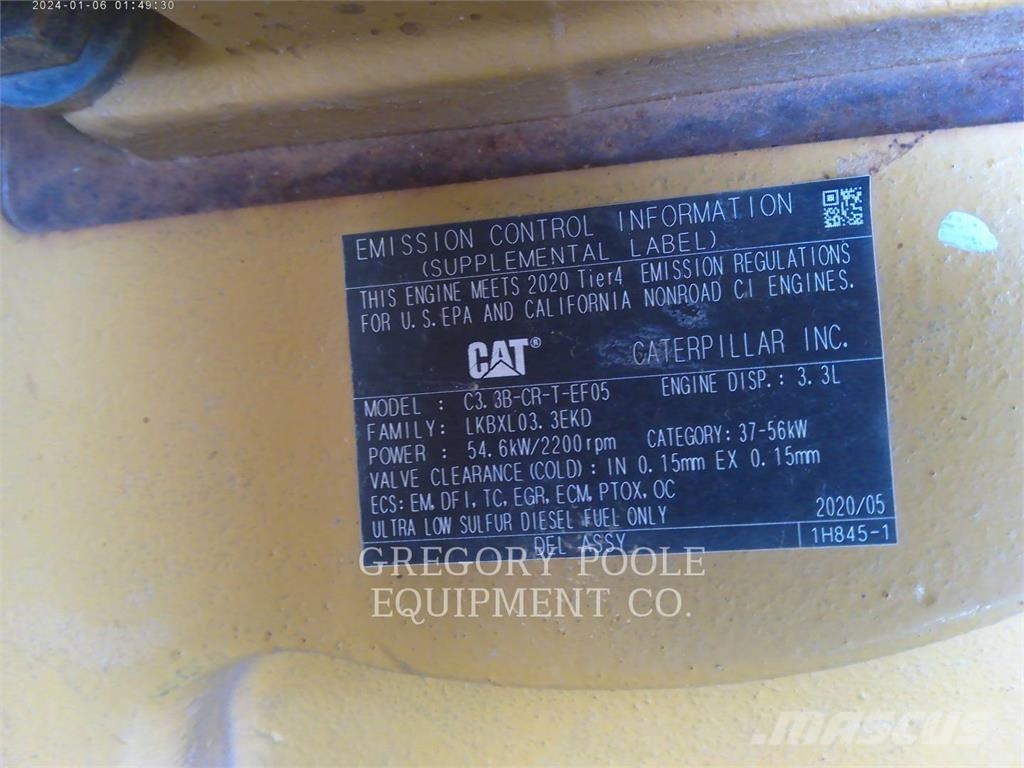 CAT 308-07CR Excavadoras de cadenas