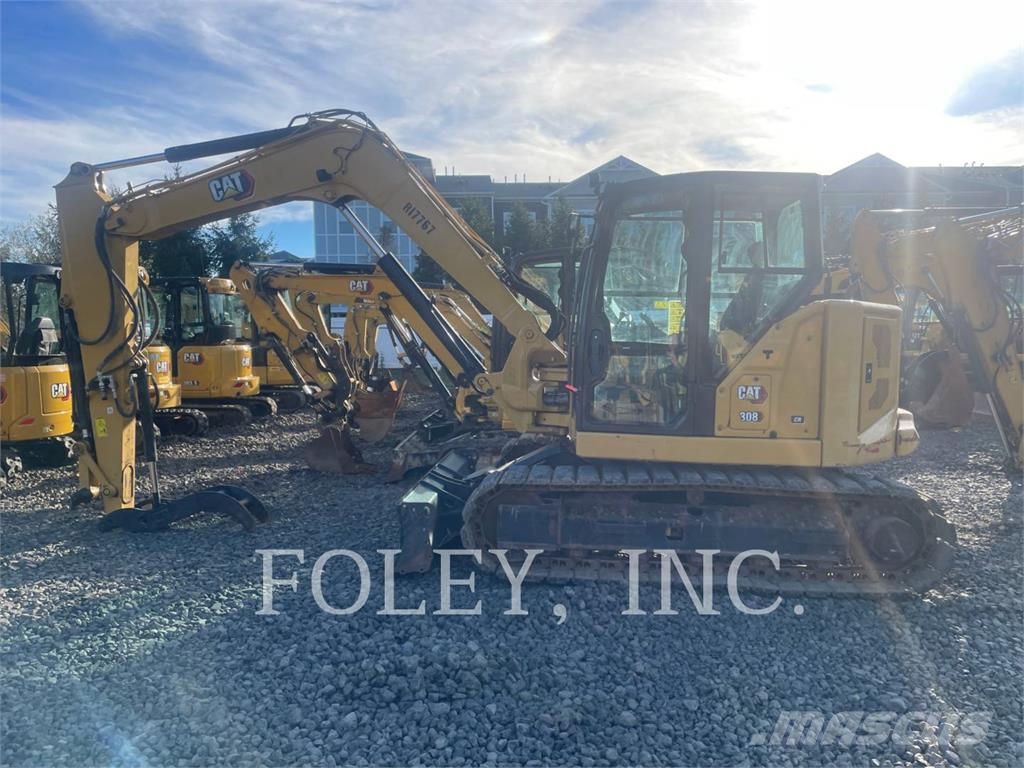 CAT 308-07CR Gravemaskiner på larvebånd