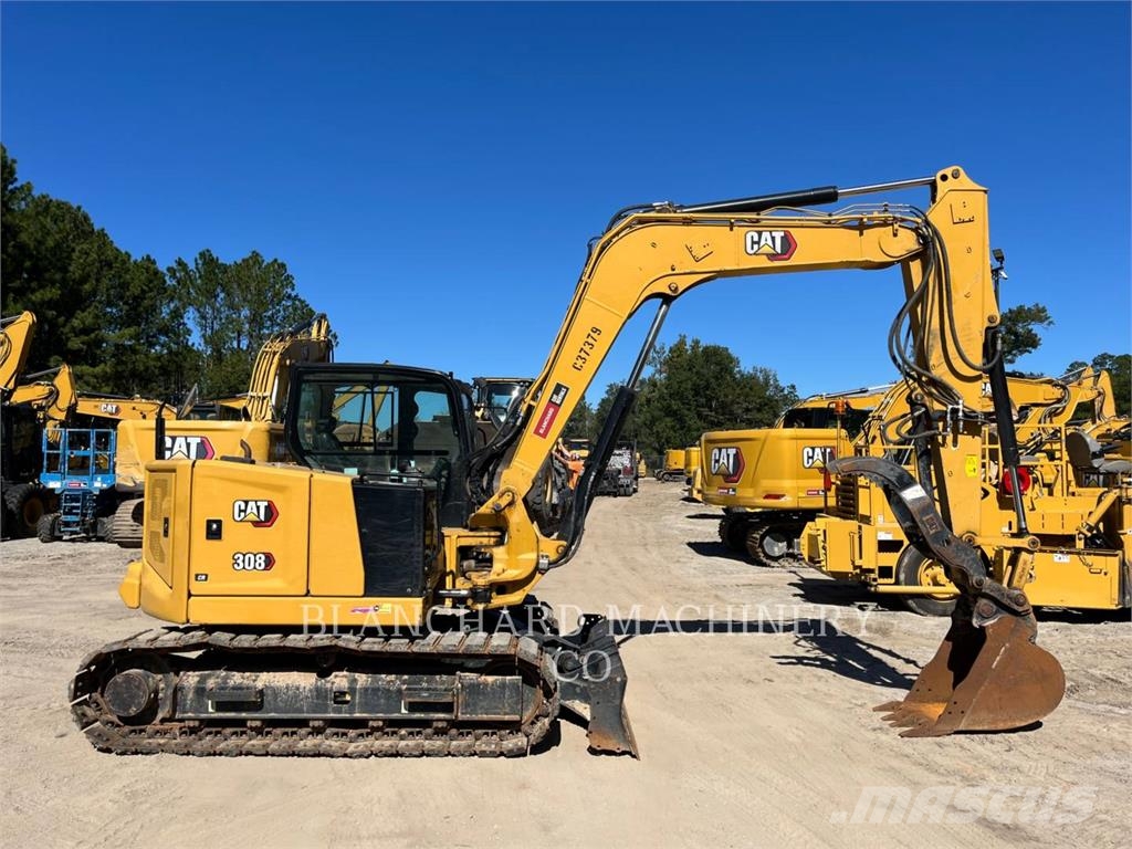CAT 308-07CR حفارات زحافة
