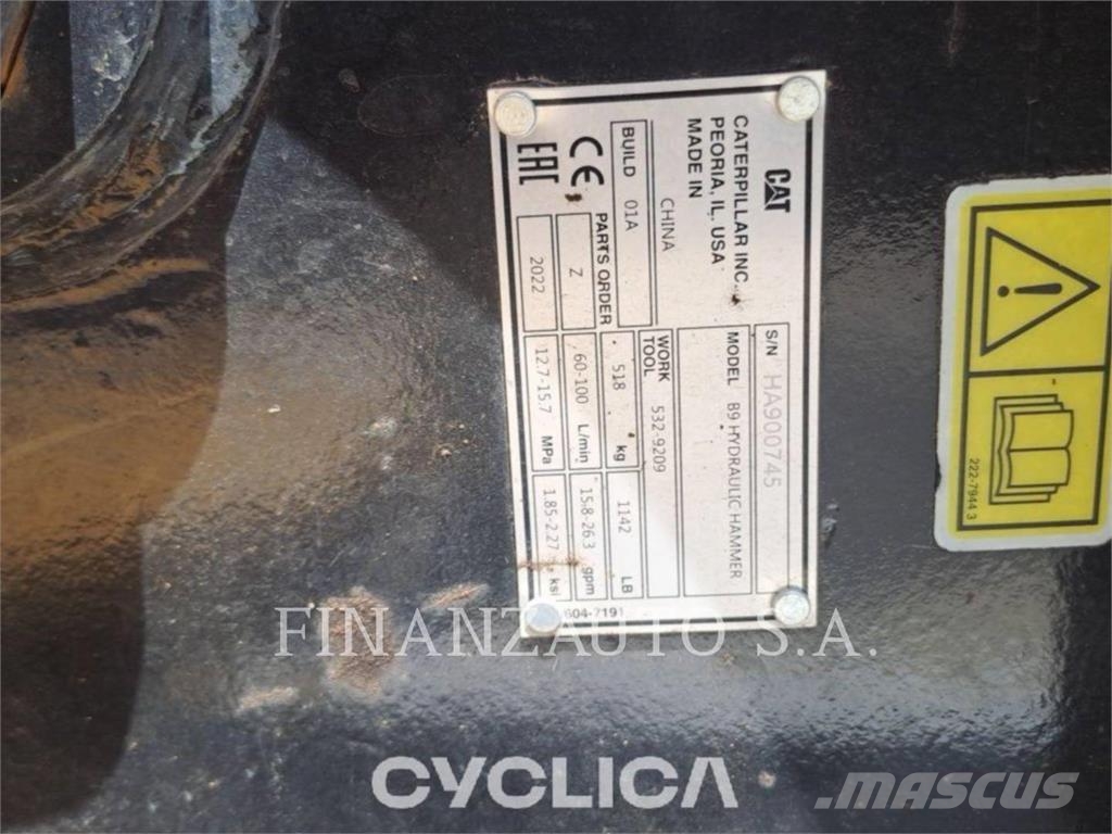 CAT 308 CR Bageri guseničari