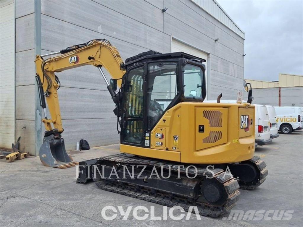 CAT 308 CR Верижен екскаватор