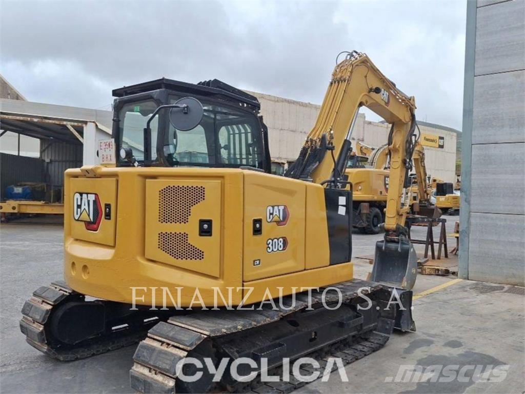 CAT 308 CR Верижен екскаватор