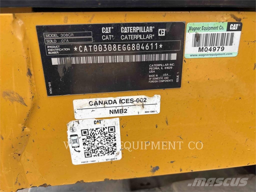 CAT 30807CR Escavatori cingolati