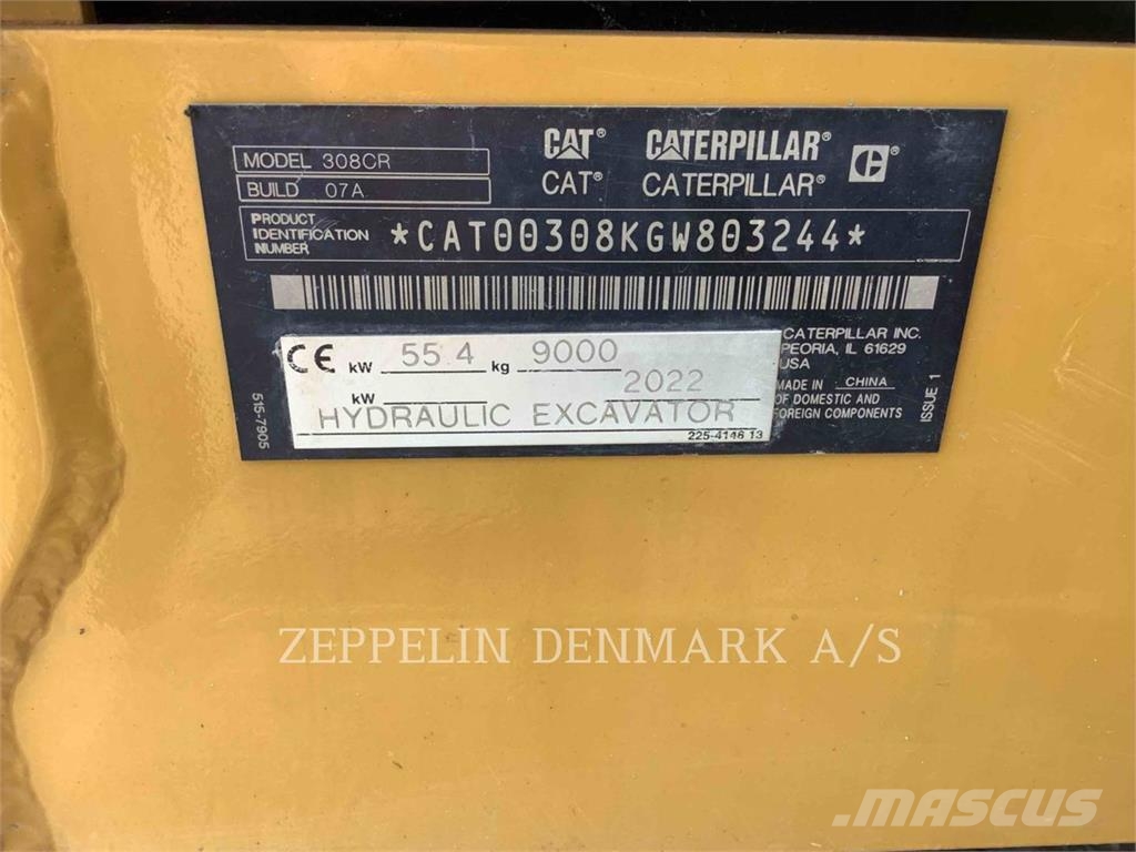 CAT 30807CR Telakaivukoneet