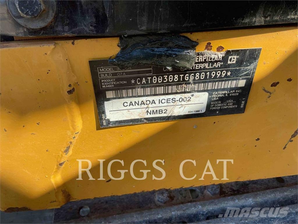 CAT 30807CR Excavadoras de cadenas