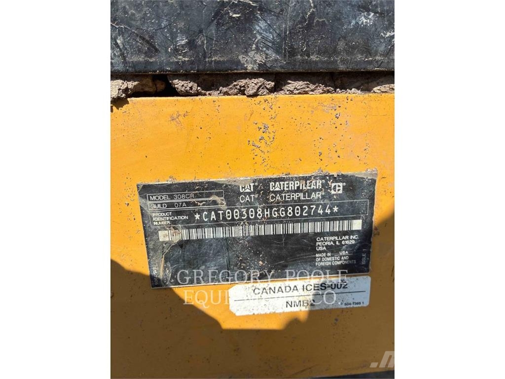 CAT 30807CR Excavadoras de cadenas