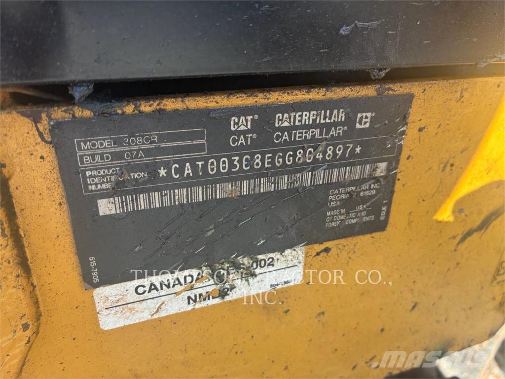 CAT 308CR Mini bageri <7t