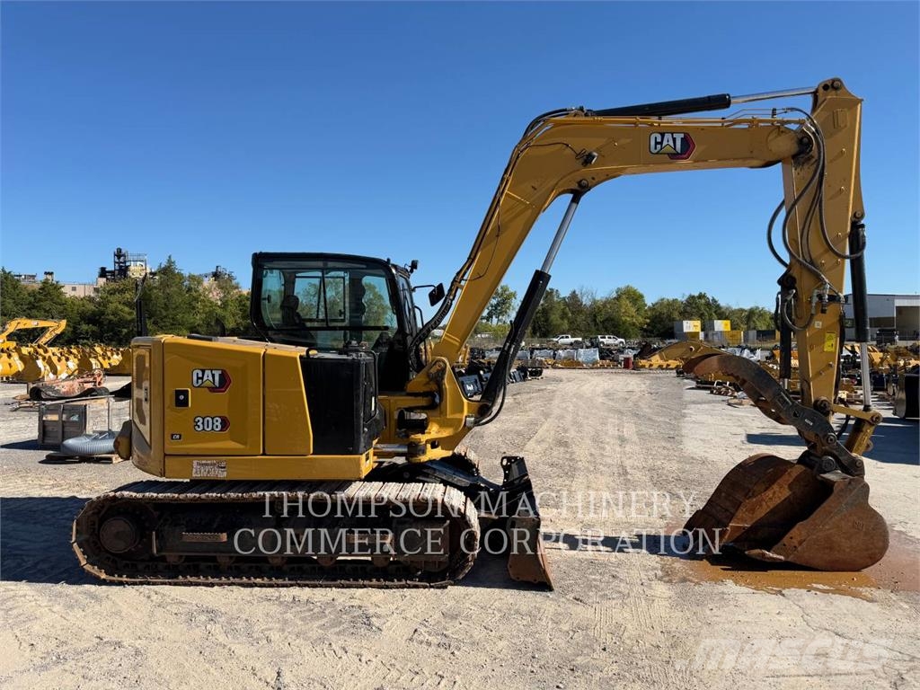 CAT 308CR Gravemaskiner på larvebånd