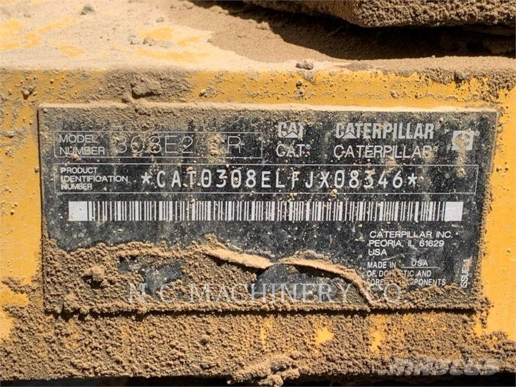 CAT 308E2 CRCB Pelle sur chenilles