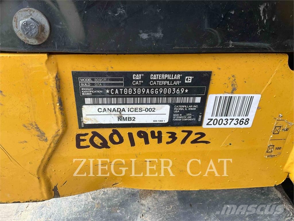 CAT 30907CR Bagri goseničarji