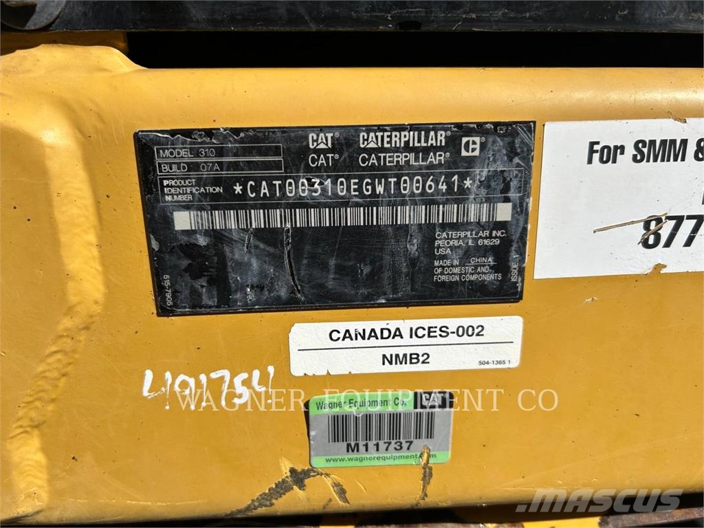 CAT 310 Beltegraver