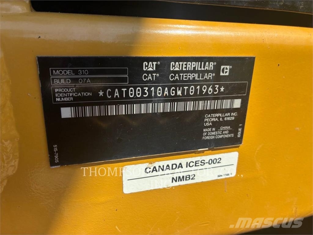CAT 310 Paletli ekskavatörler