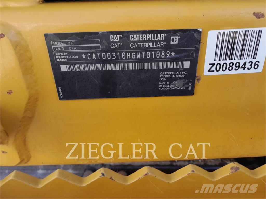 CAT 310 Bagri goseničarji