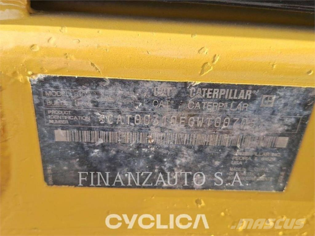 CAT 310 Rupsgraafmachines