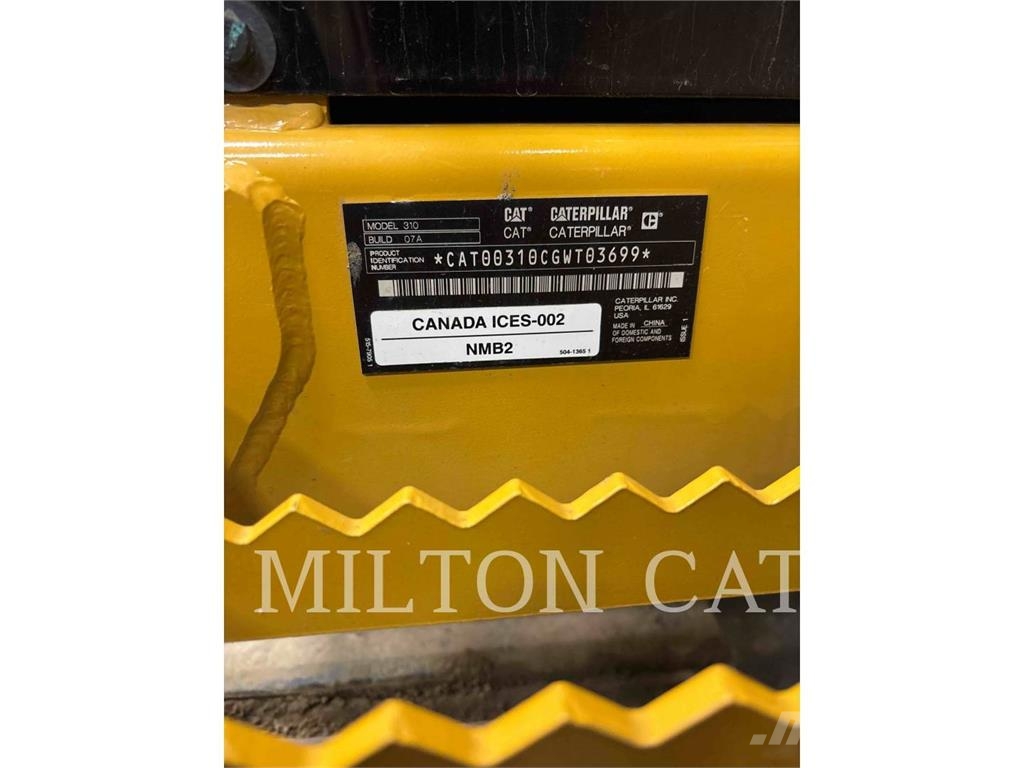 CAT 310 Gravemaskiner på larvebånd