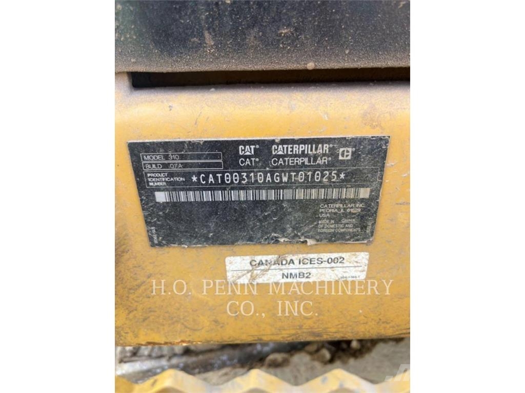 CAT 310-07 Гусеничні екскаватори